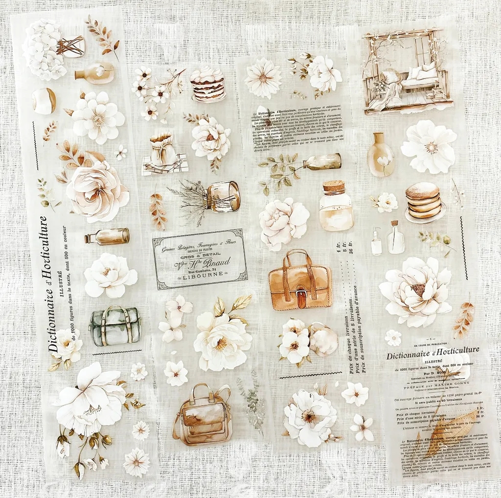 Washi Tape Set - 1Loop Creawithgaby Studio Vintage French Romance