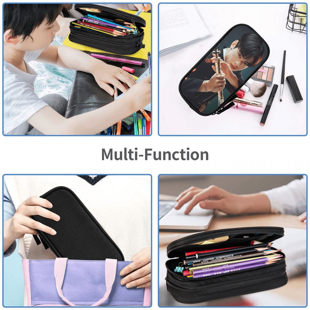 Cha Eunwoo Pencil Case for Boy - Stationery And Office Supply Chain のレビューと価格