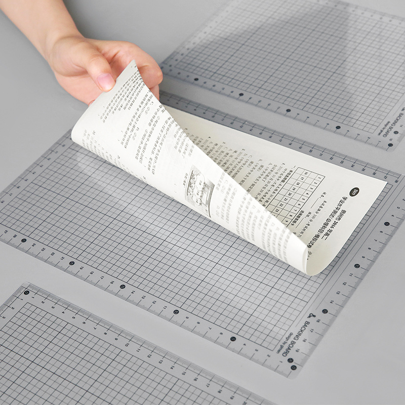Transparent Ruler Board A4 B5  - Ruler Set Transparent のレビューと価格