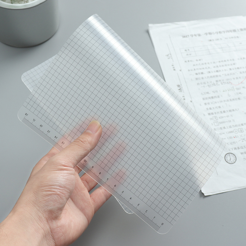 Transparent Ruler Board A4 B5  - Ruler Set Transparent のレビューと価格
