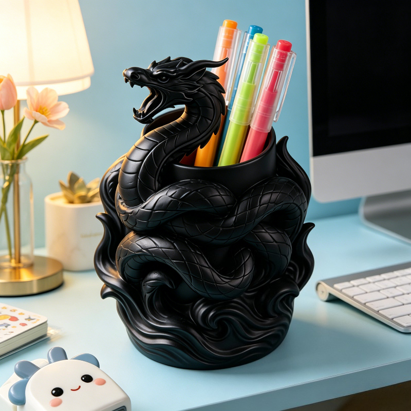 Dragon Relief Pen Holder, Desk - Ideal Stationery & Office Supply のレビューと価格