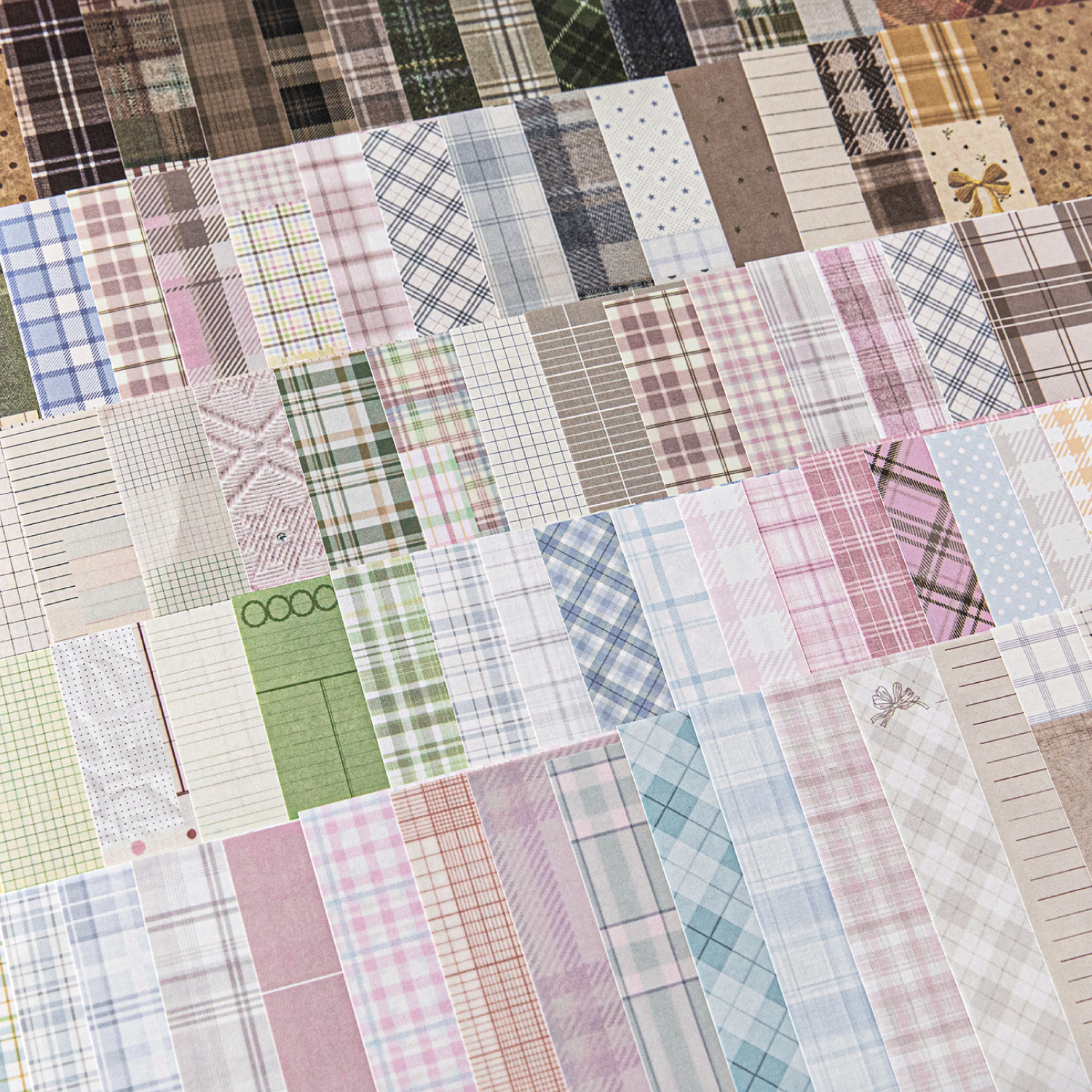 Journal GO 50pcs Kawaii Plaid  - Office Stationery Supply List のレビューと価格
