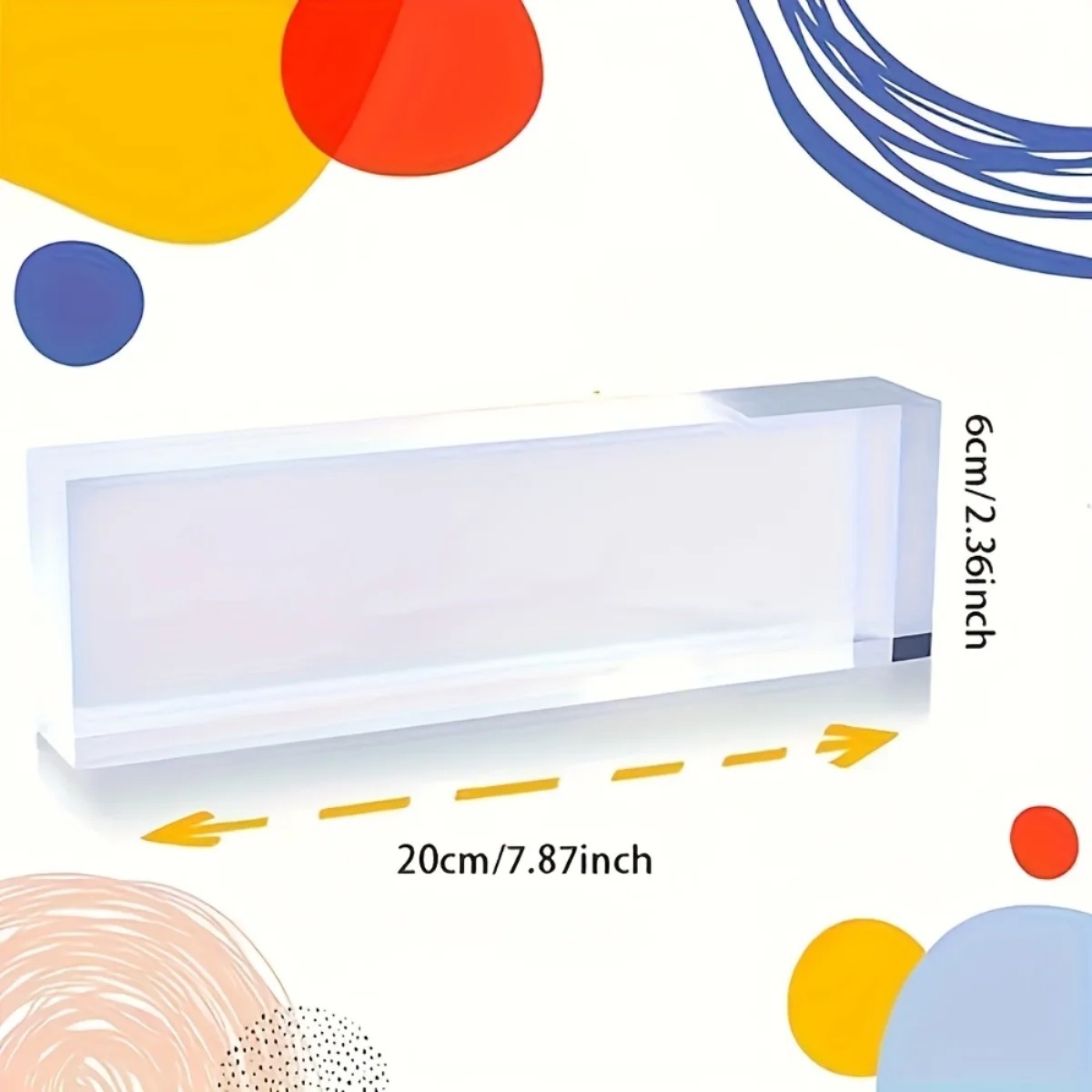 [2D Flat] Personalized Acrylic - Desk Name Plate のレビューと価格