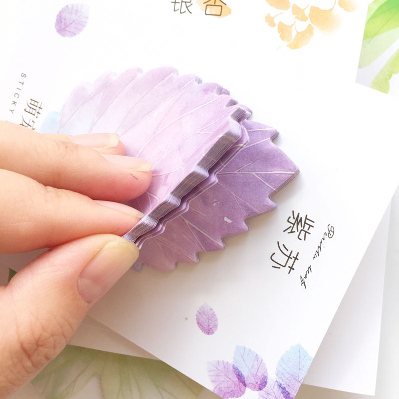 30 Pcs Leaf Sticky notes Plann - Office Stationery Supply List のレビューと価格
