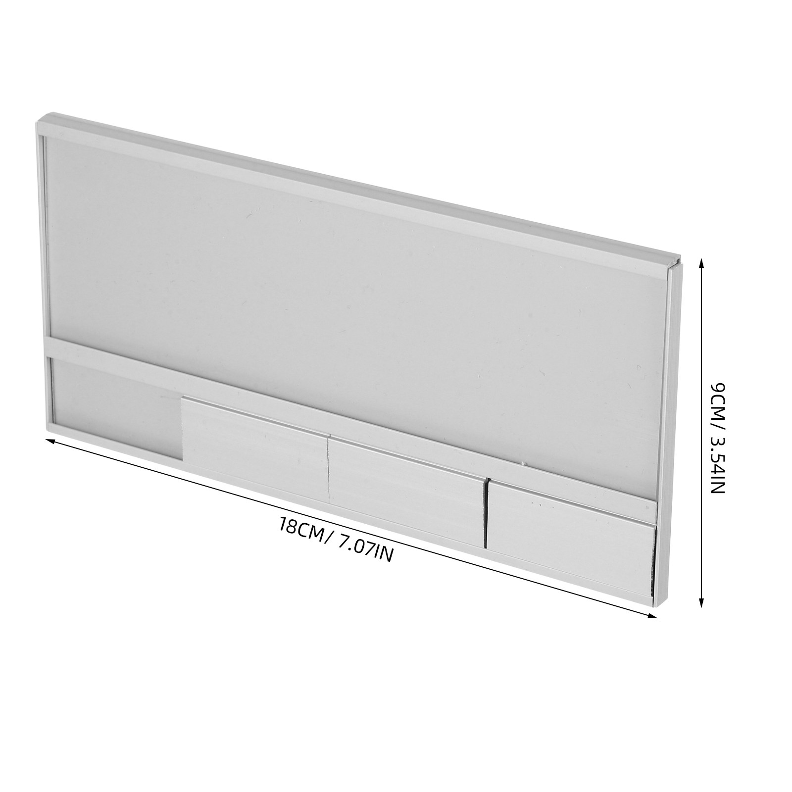 Premium Aluminum Alloy Namepla - Desk Name Plate のレビューと価格