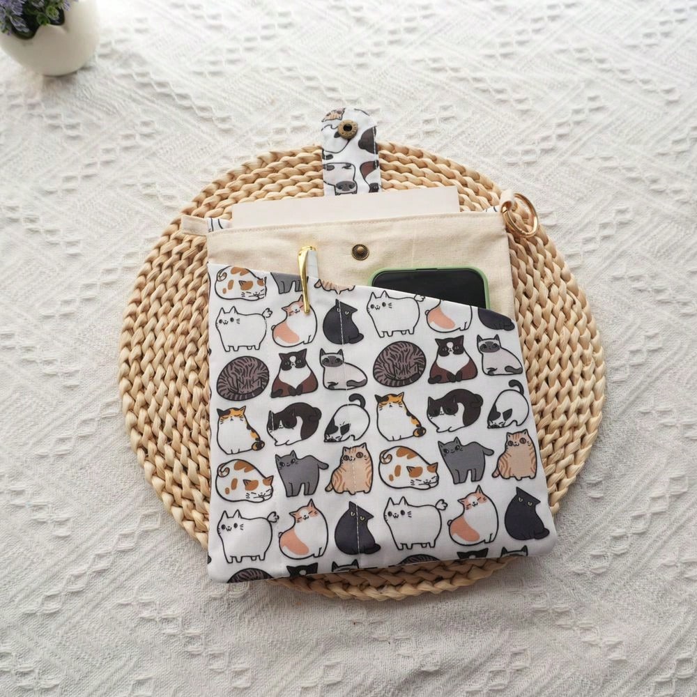 1PC Mellow Cat Canvas Book Bag - Ideal Stationery & Office Supply のレビューと価格