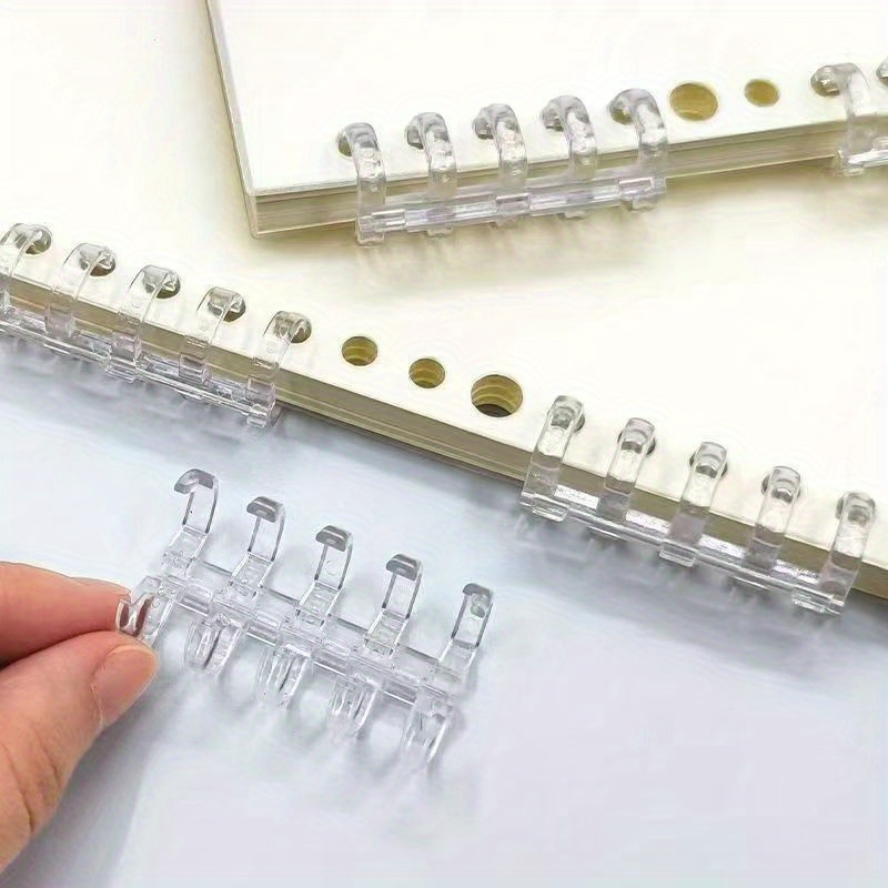 10Pcs 5-Ring Binding Spines Sn - Binding Comb Plastic のレビューと価格