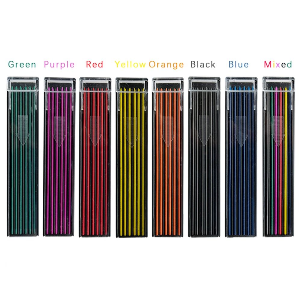 12PCS/Box 2.0mm HB Multi-color - Mechanical Pencil Lead のレビューと価格