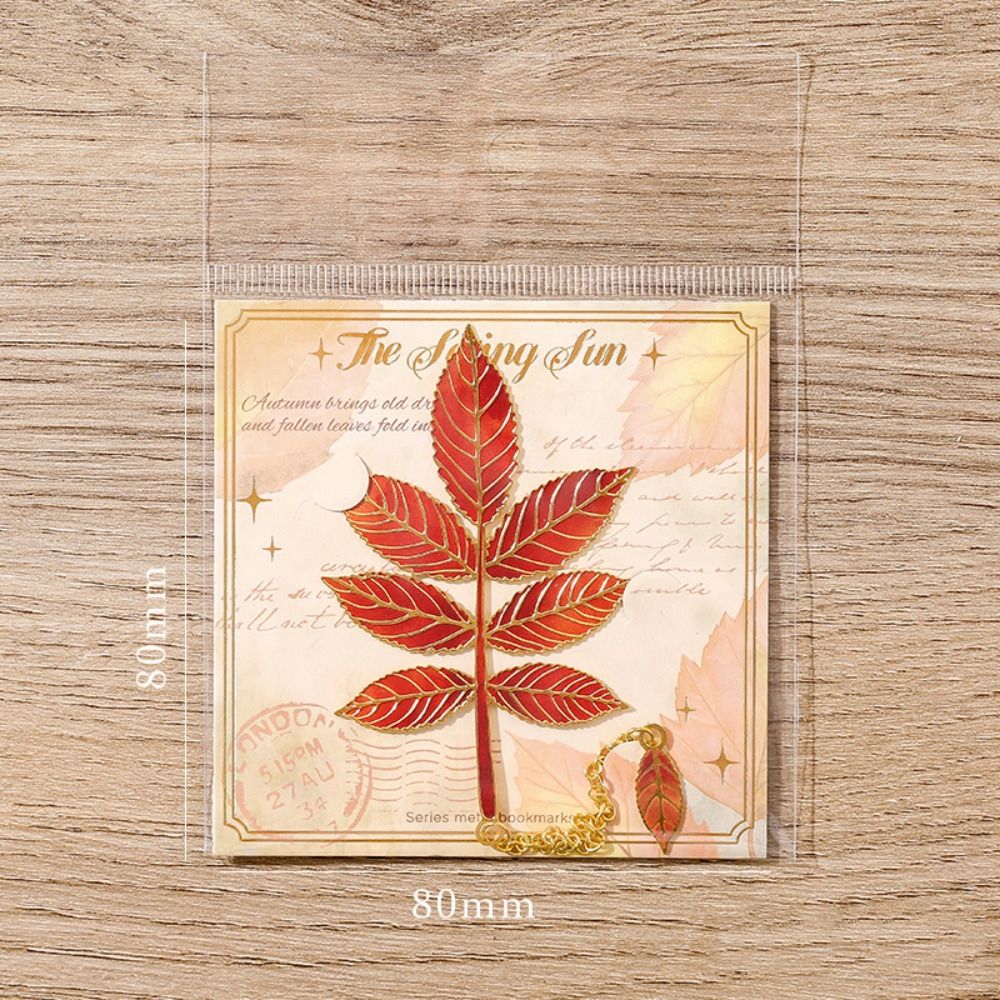Metal Leaves Bronzing Bookmark - Stationery And Office Supply Chain のレビューと価格