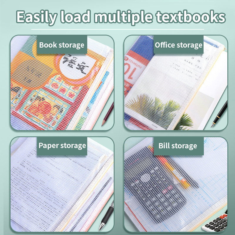 5-30pcs Multipurpose Mesh Zipp - Office Stationery And Supply のレビューと価格