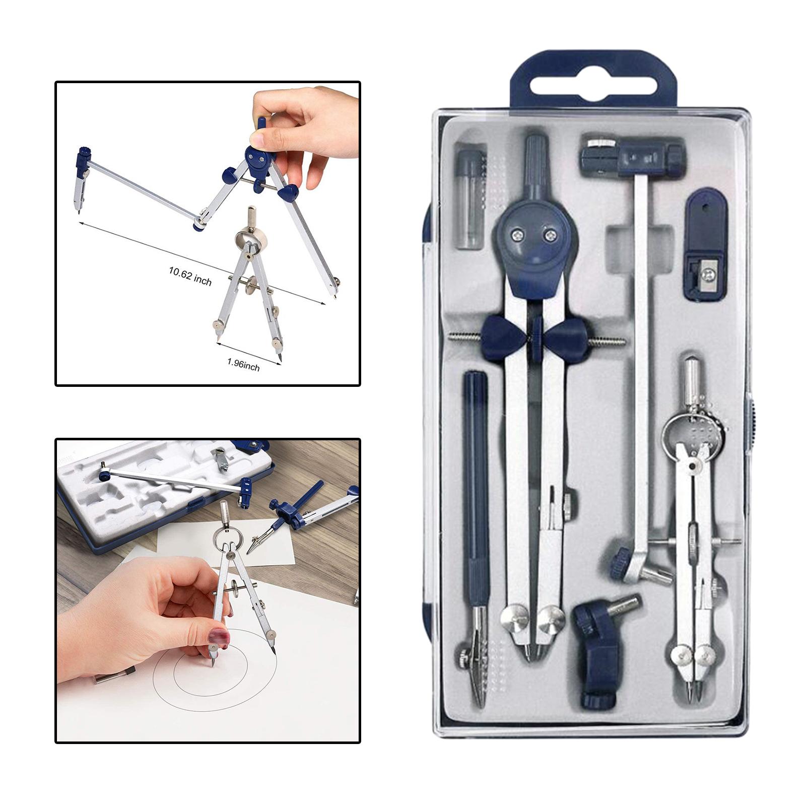 7Pcs Geometry Set , Geometry P - Compass Geometry Set のレビューと価格
