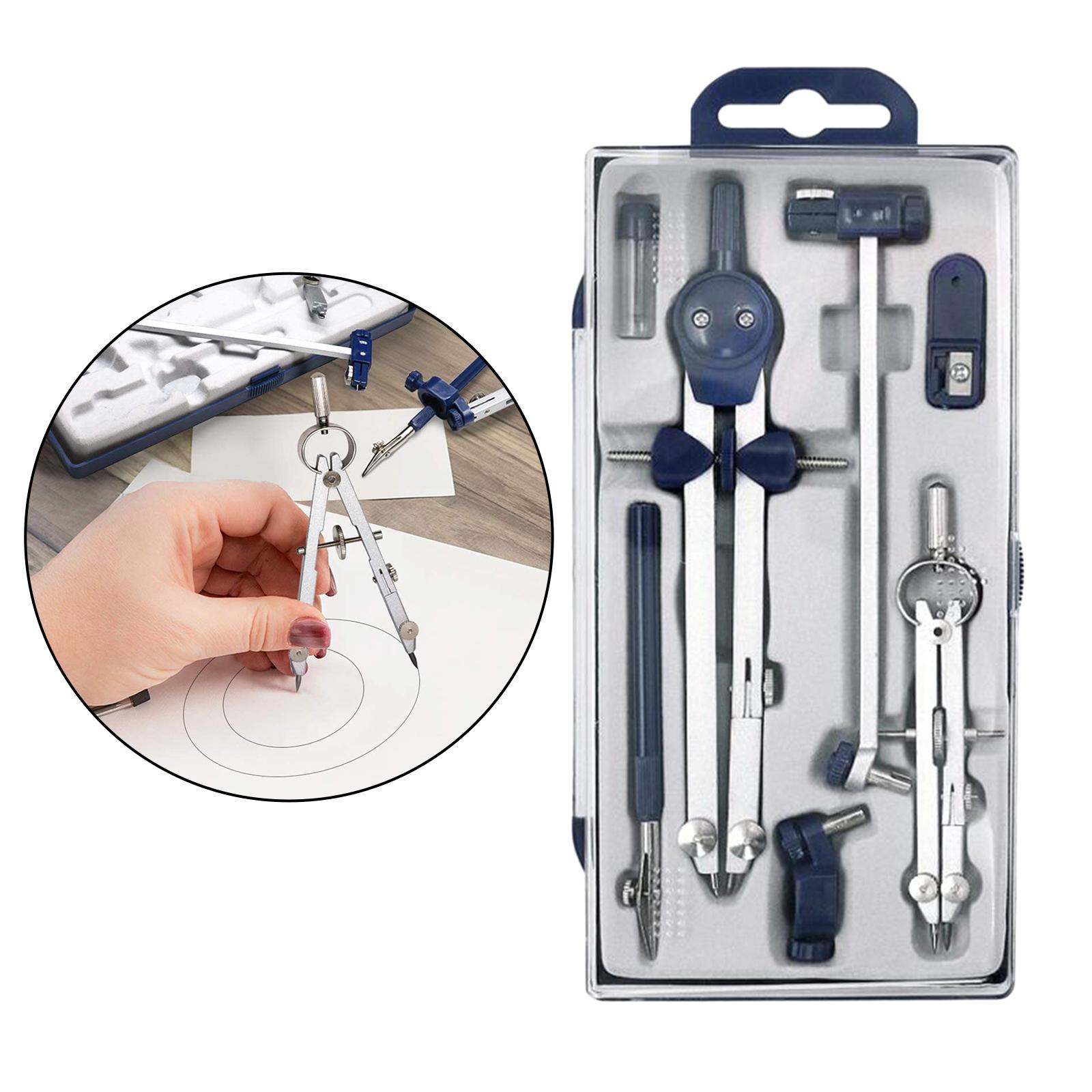 7Pcs Geometry Set , Geometry P - Compass Geometry Set のレビューと価格