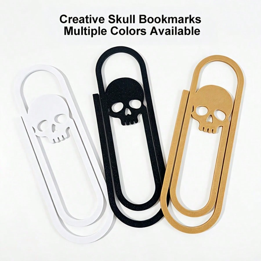 Creative Giant Skeleton Paper  - Bookmark Magnetic Clip のレビューと価格