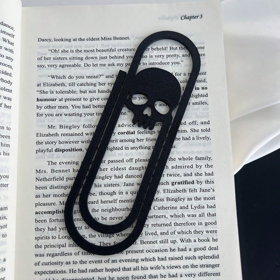 Creative Giant Skeleton Paper  - Bookmark Magnetic Clip のレビューと価格