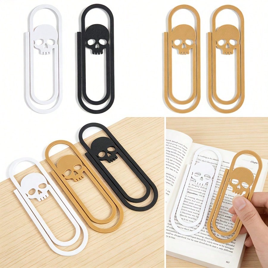 Creative Giant Skeleton Paper  - Bookmark Magnetic Clip のレビューと価格