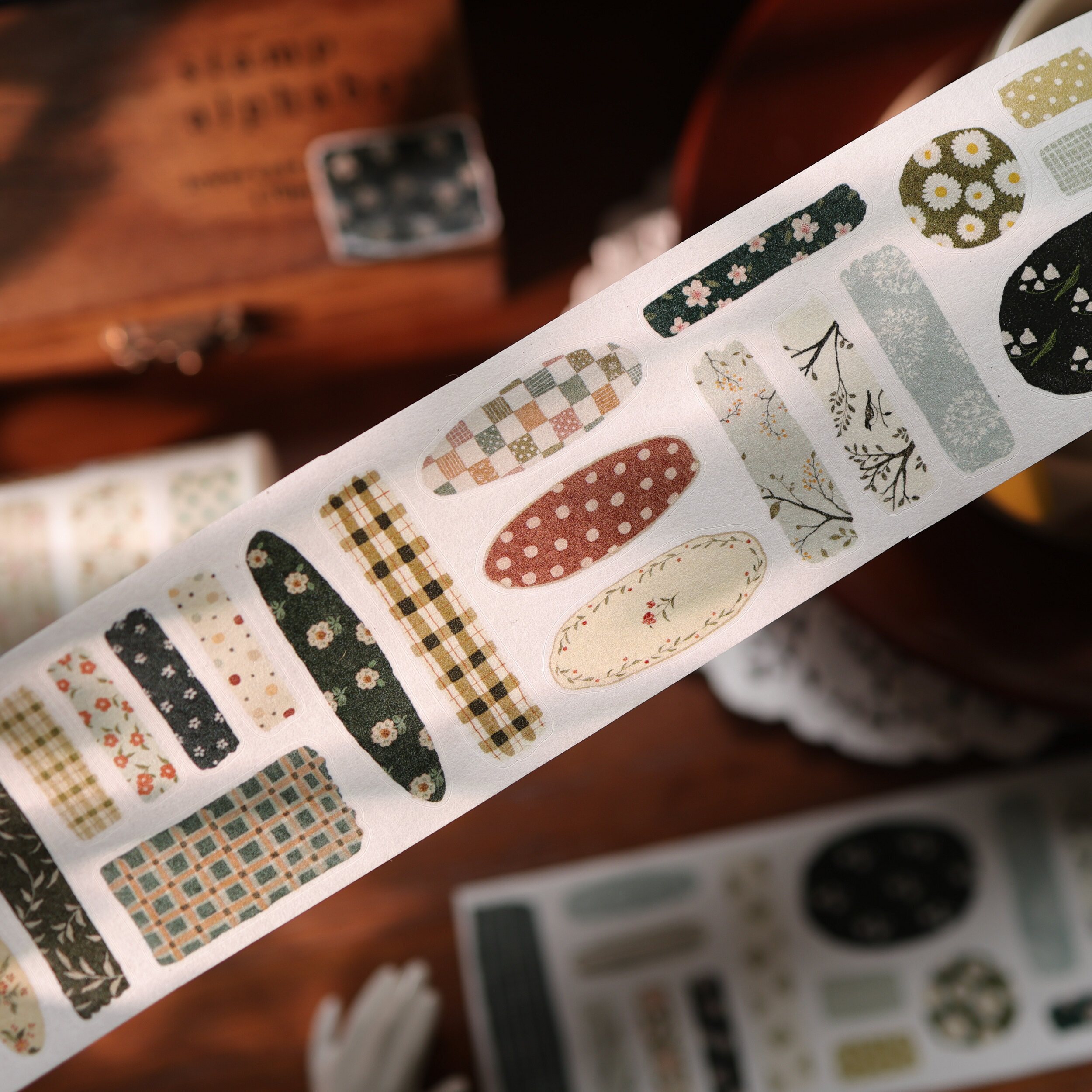 YiEr Studio Vintage Floral Pat - Washi Tape Set のレビューと価格