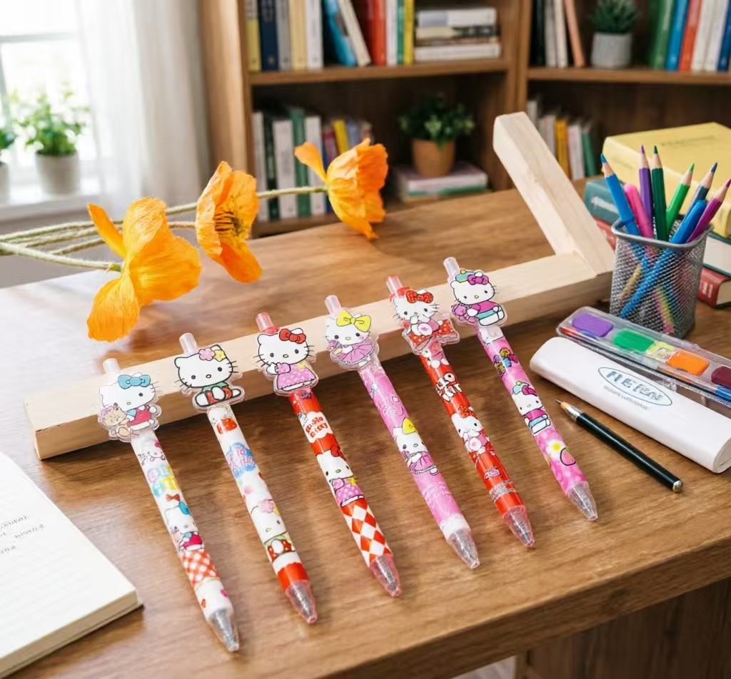 Cute Hello Kitty Gel Pen 0.5mm - Office Stationery And Supply のレビューと価格