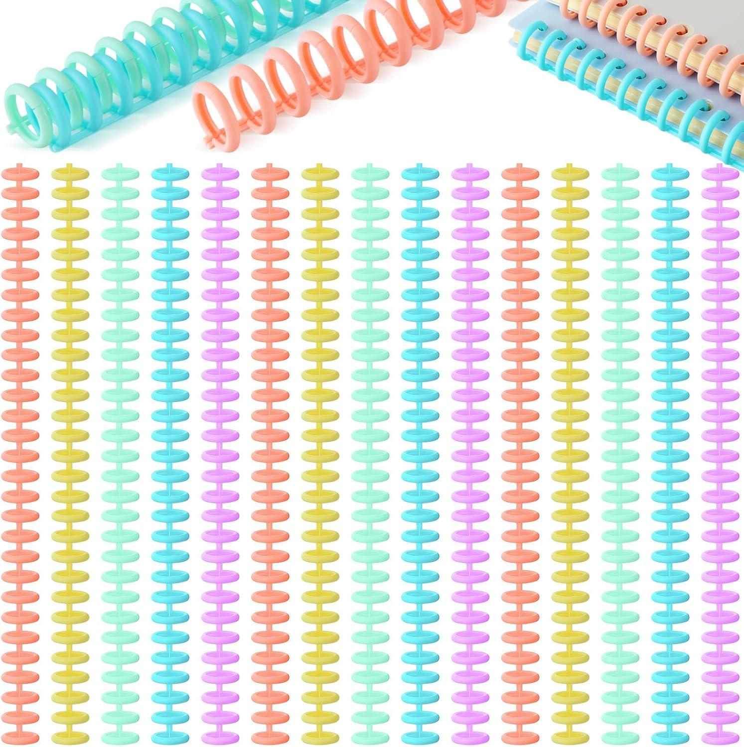50 Pcs Comb Binding Spines 1/2 - Binding Comb Plastic のレビューと価格