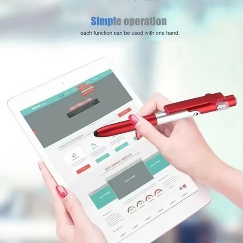 4 IN 1 Multifunction Touch Pen - Stationery Supplier のレビューと価格