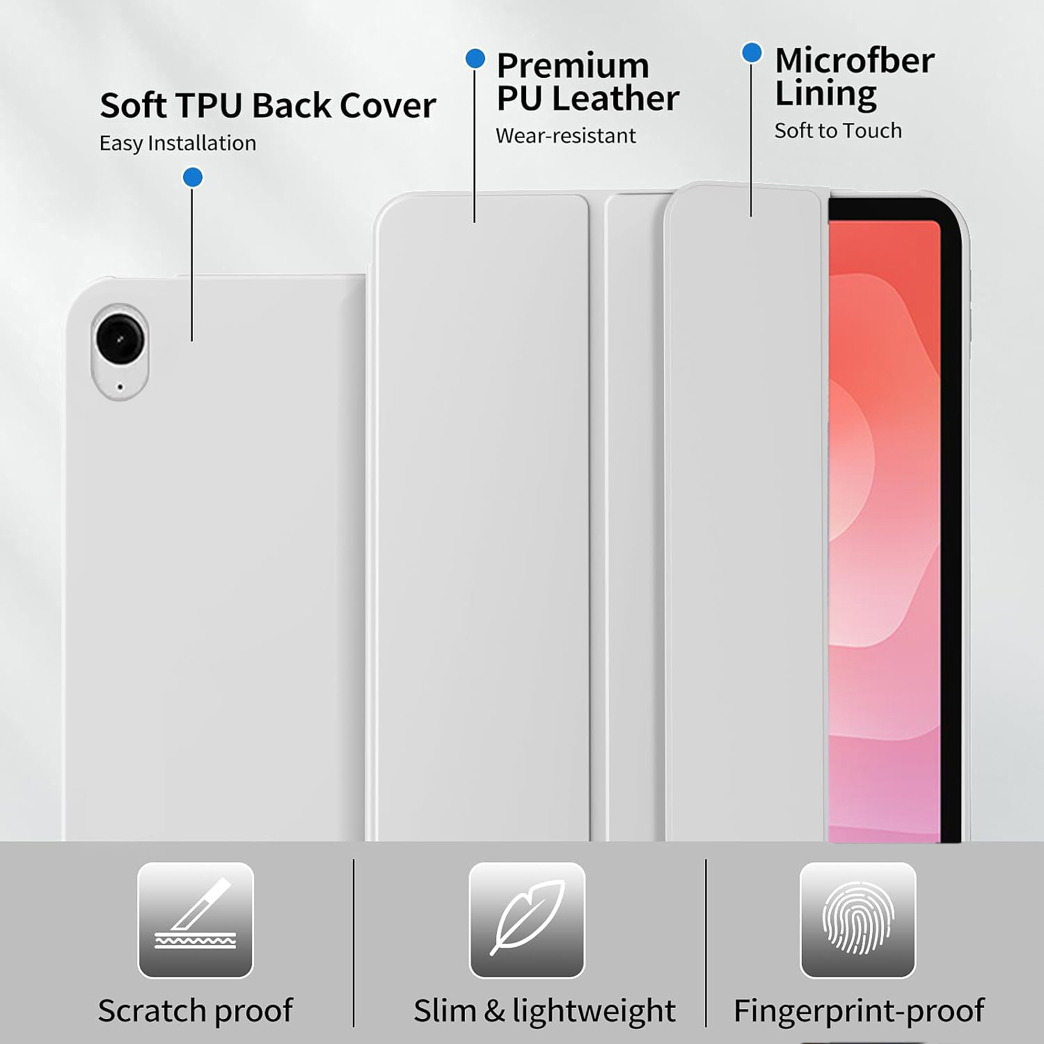 Tri-fold Flip Case For Samsung - Sticky Note Cube のレビューと価格