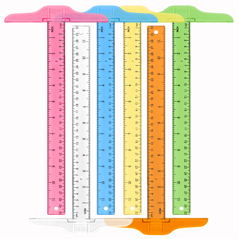 1Pc T-shaped Double Side Scale - Office Stationery And Supply のレビューと価格