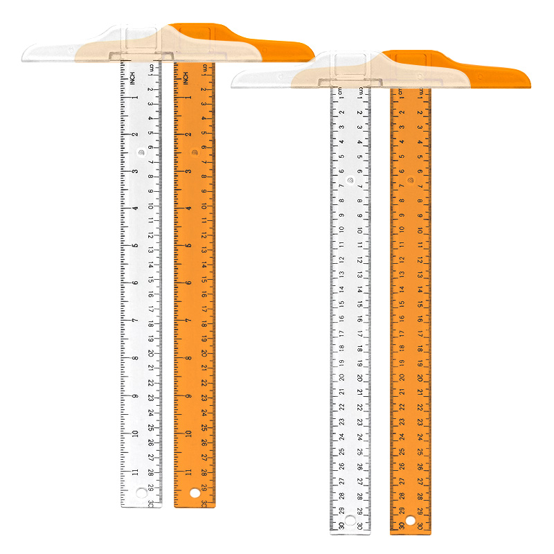 1Pc T-shaped Double Side Scale - Office Stationery And Supply のレビューと価格