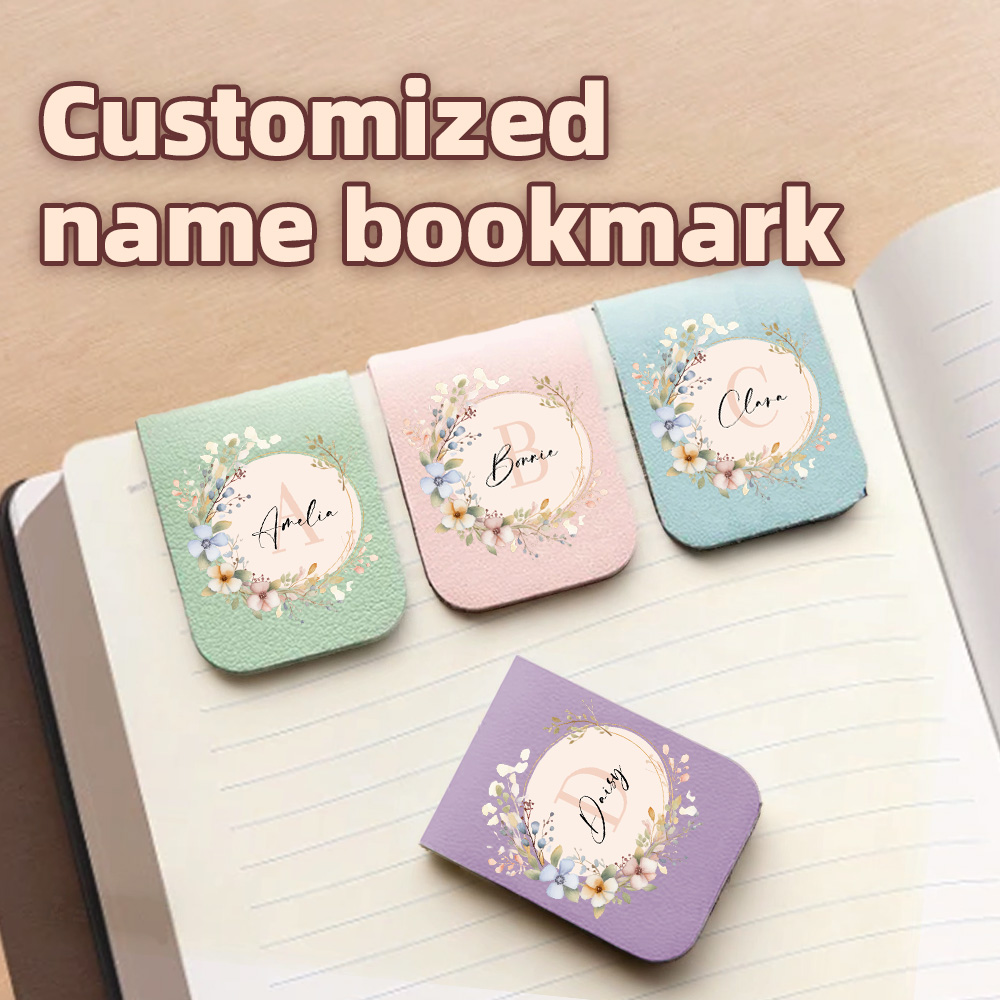 1pc Name Bookmark with Mirror  - Bookmark Magnetic Clip のレビューと価格