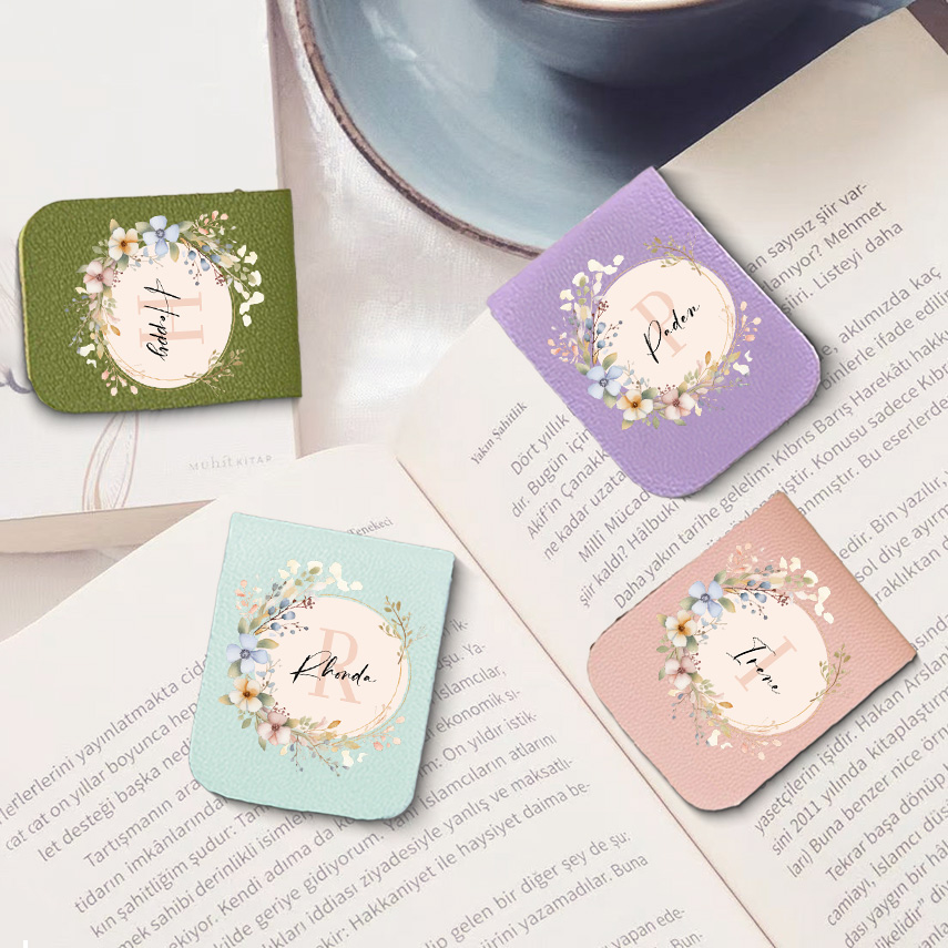 1pc Name Bookmark with Mirror  - Bookmark Magnetic Clip のレビューと価格