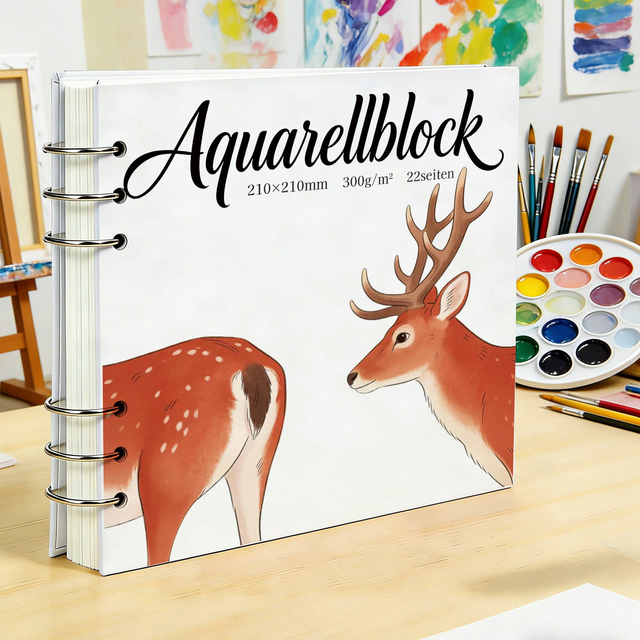 210x210mm 300GSM Heavy Rough T - Art Sketchbook Ring のレビューと価格