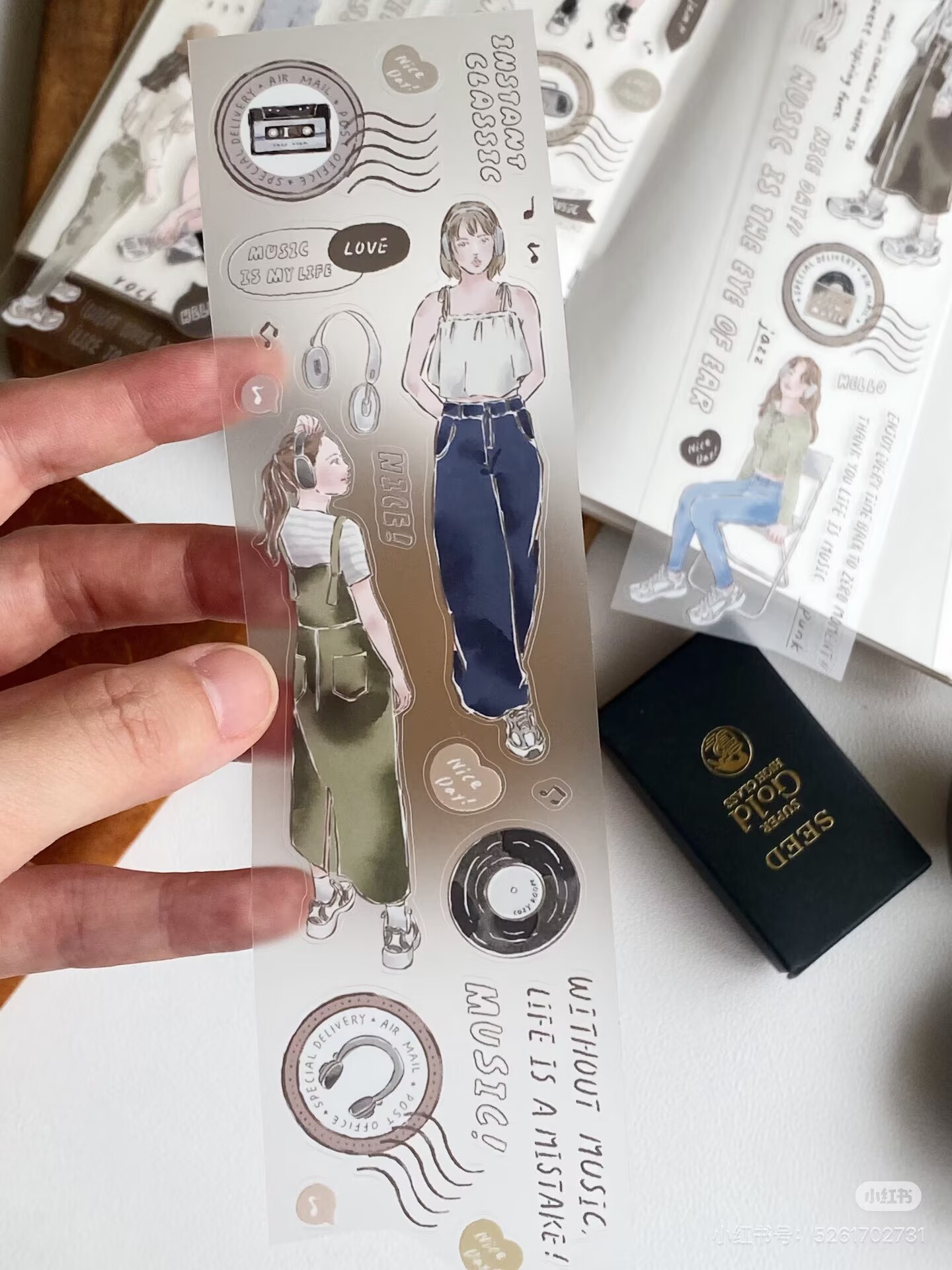Cloud Nine Studio Vintage List - Washi Tape Set のレビューと価格