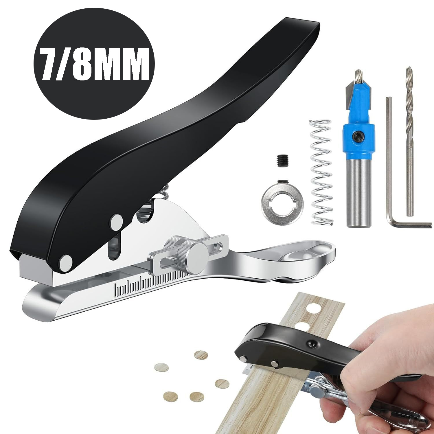 Hole Punch 3/8 Inch-8/10mm Sin - Paper Punch 3 Hole のレビューと価格
