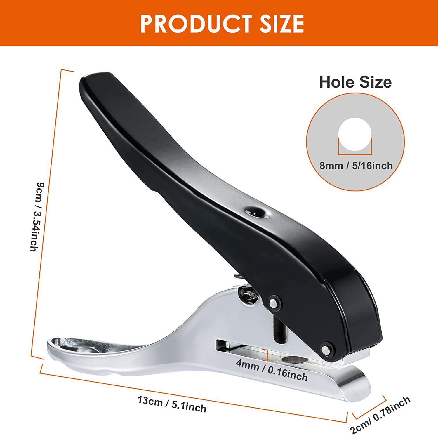 Hole Punch 3/8 Inch-8/10mm Sin - Paper Punch 3 Hole のレビューと価格