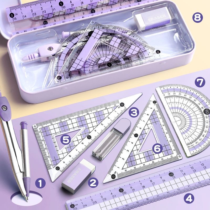 Professional Compass and Ruler - Compass Geometry Set のレビューと価格