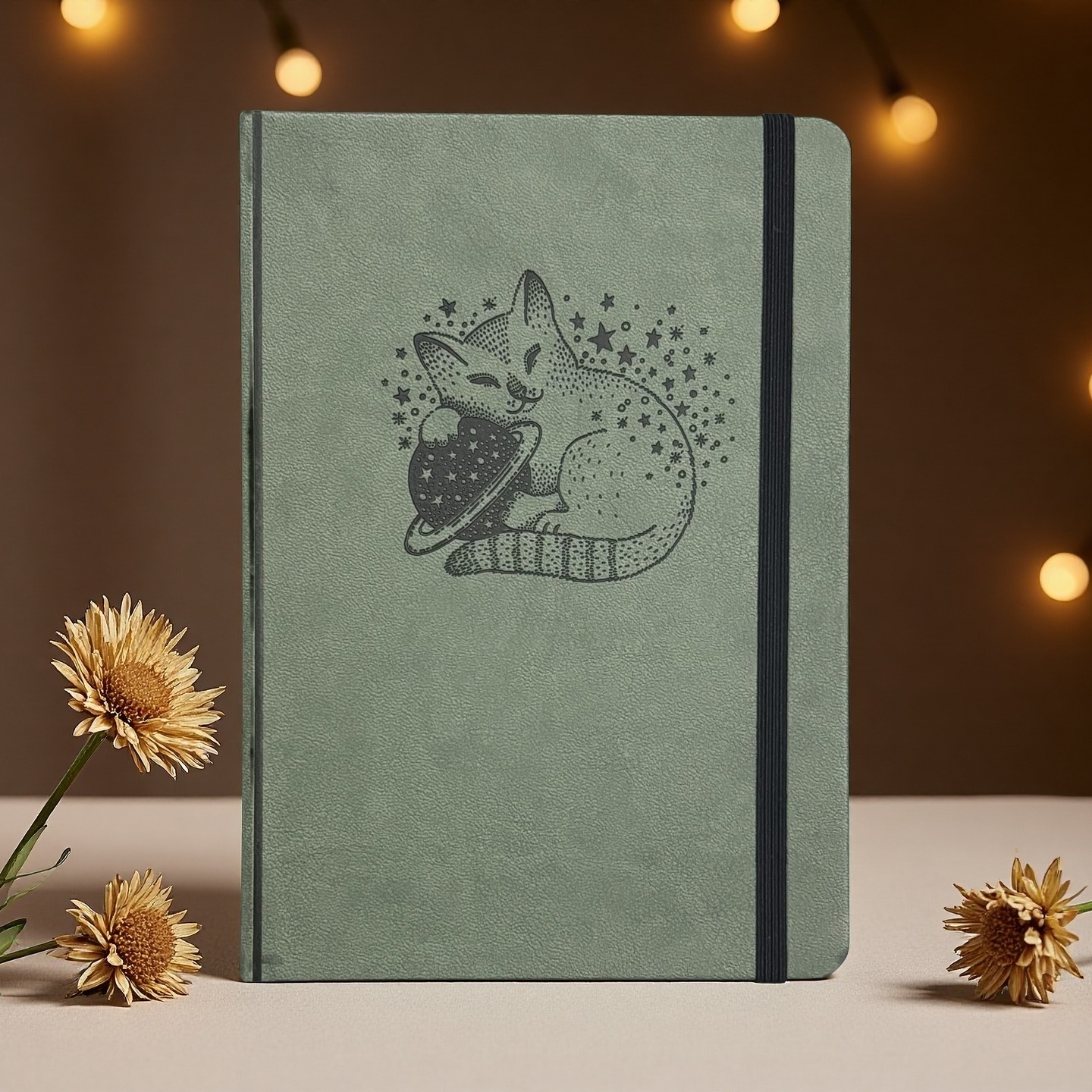 Cute Cat Planet A5 Dotted Note - Notebook Dotted A5 のレビューと価格
