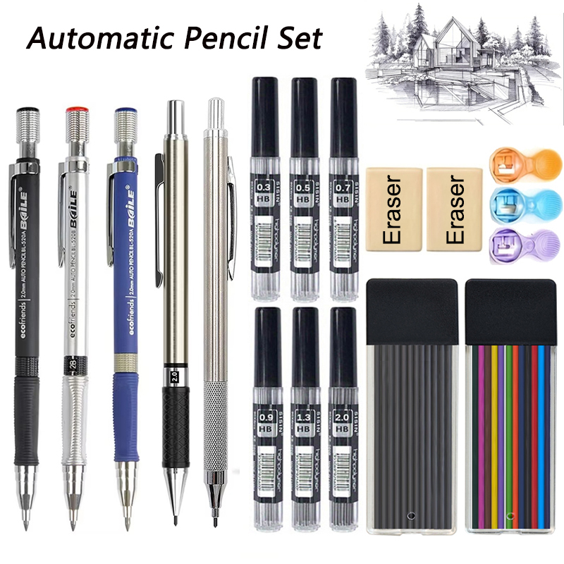 Anti Slip Mechanical Pencil Se - Mechanical Pencil Lead のレビューと価格