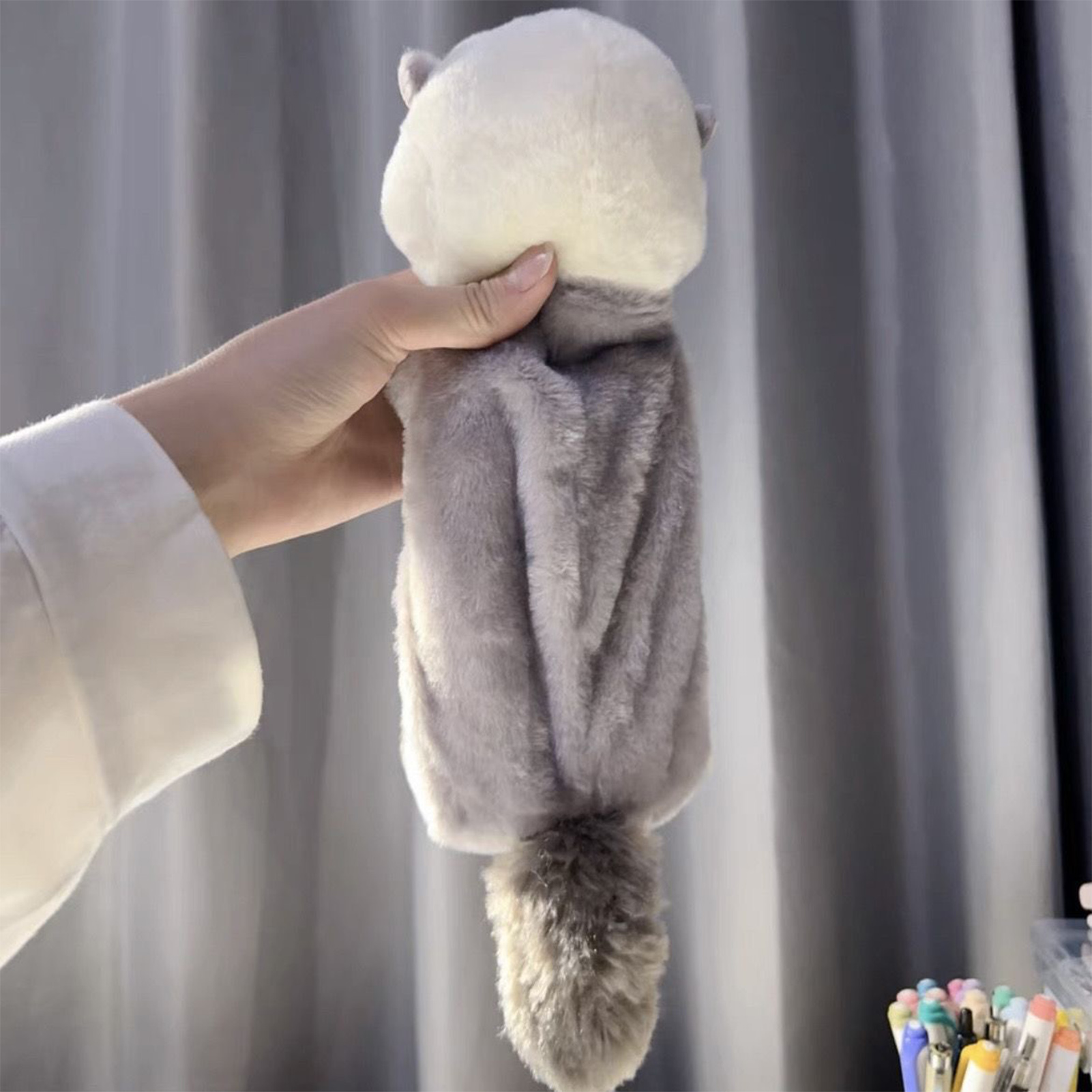 Creative Plush Toy Pencil Case - Stationery Supplier のレビューと価格