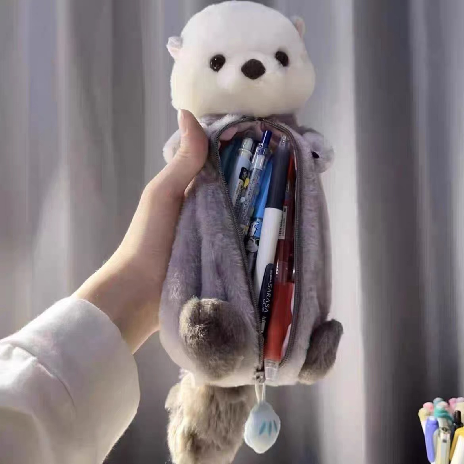 Creative Plush Toy Pencil Case - Stationery Supplier のレビューと価格