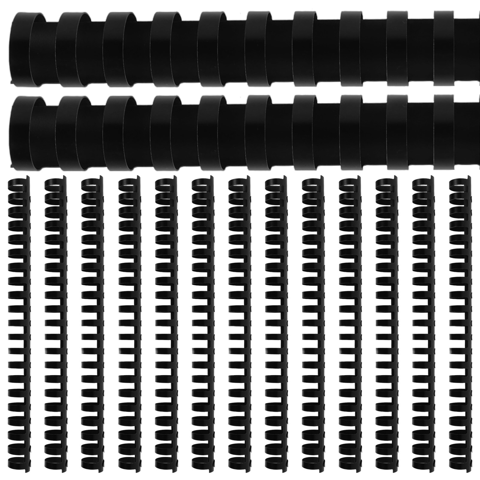 50Pcs Binding Rings Plastic 21 - Binding Comb Plastic のレビューと価格