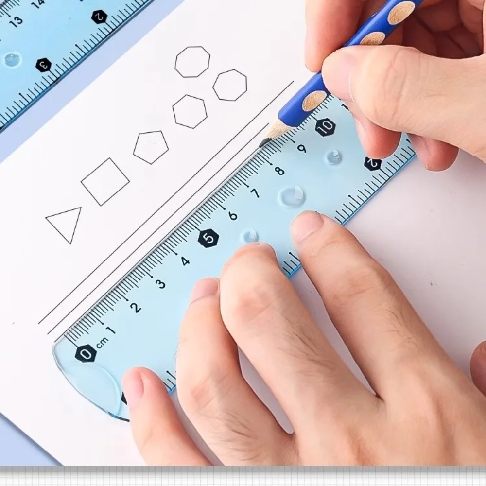 1/3pcs Transparent Soft Ruler, - Ruler Set Transparent のレビューと価格