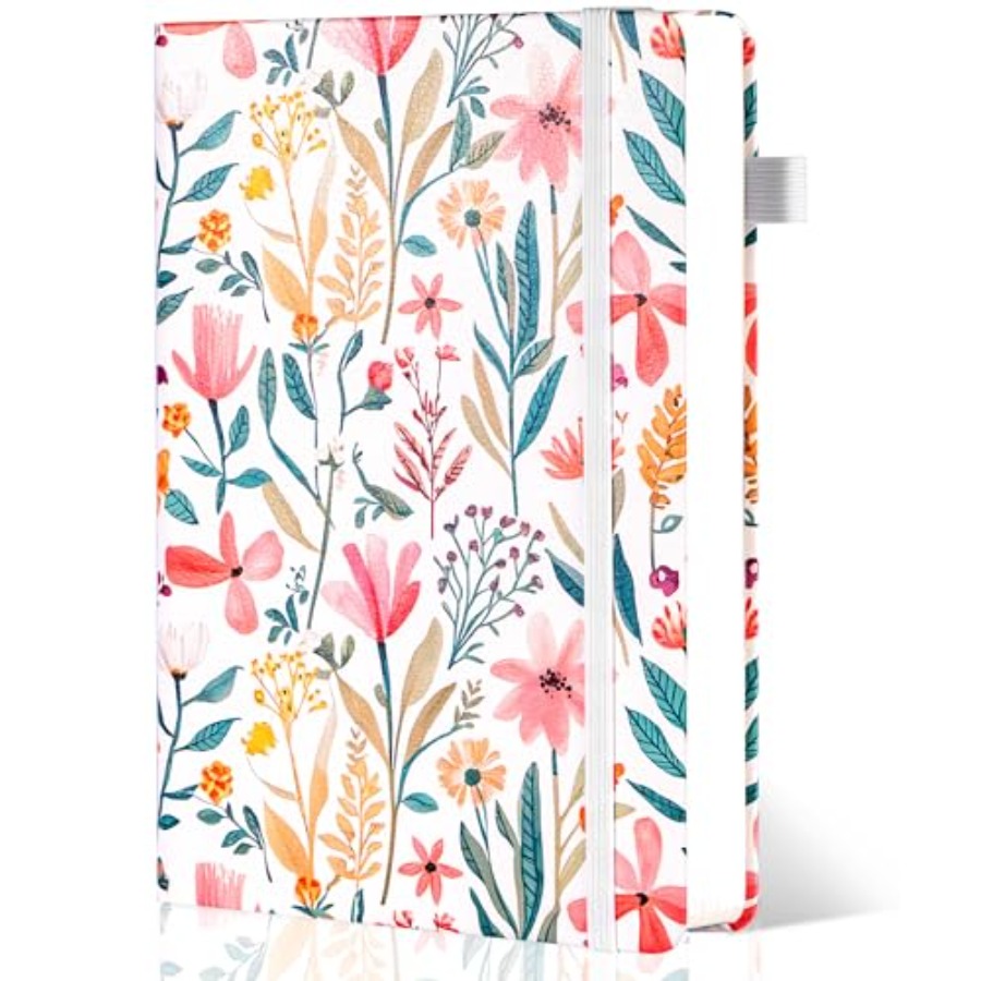 Floral Lined Journal for Women - Journal Leather Hardcover のレビューと価格