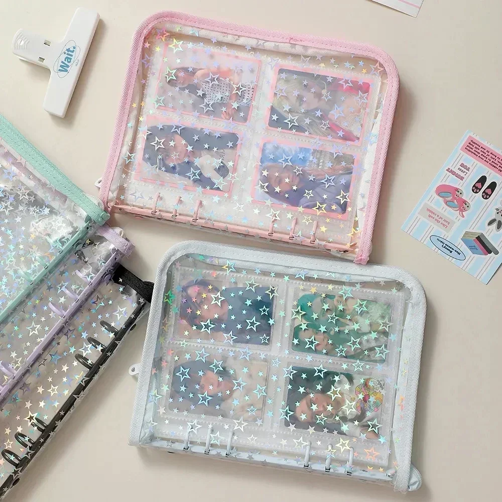 A5 Laser Star Zipper Binder Co - Binding Comb Plastic のレビューと価格