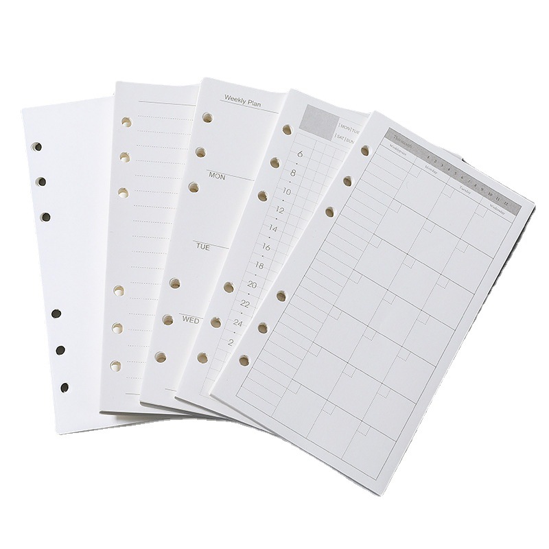 A5 A6 A7 Loose Leaf Notebook R - Notebook Dotted A5 のレビューと価格