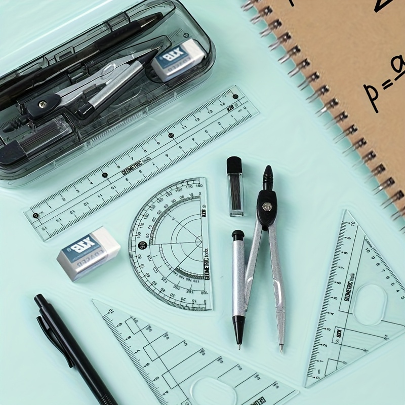 8-in-1 Mathematical Geometry K - Compass Geometry Set のレビューと価格
