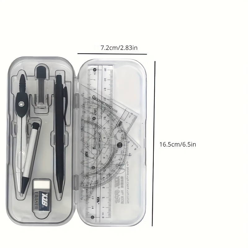 8-in-1 Mathematical Geometry K - Compass Geometry Set のレビューと価格