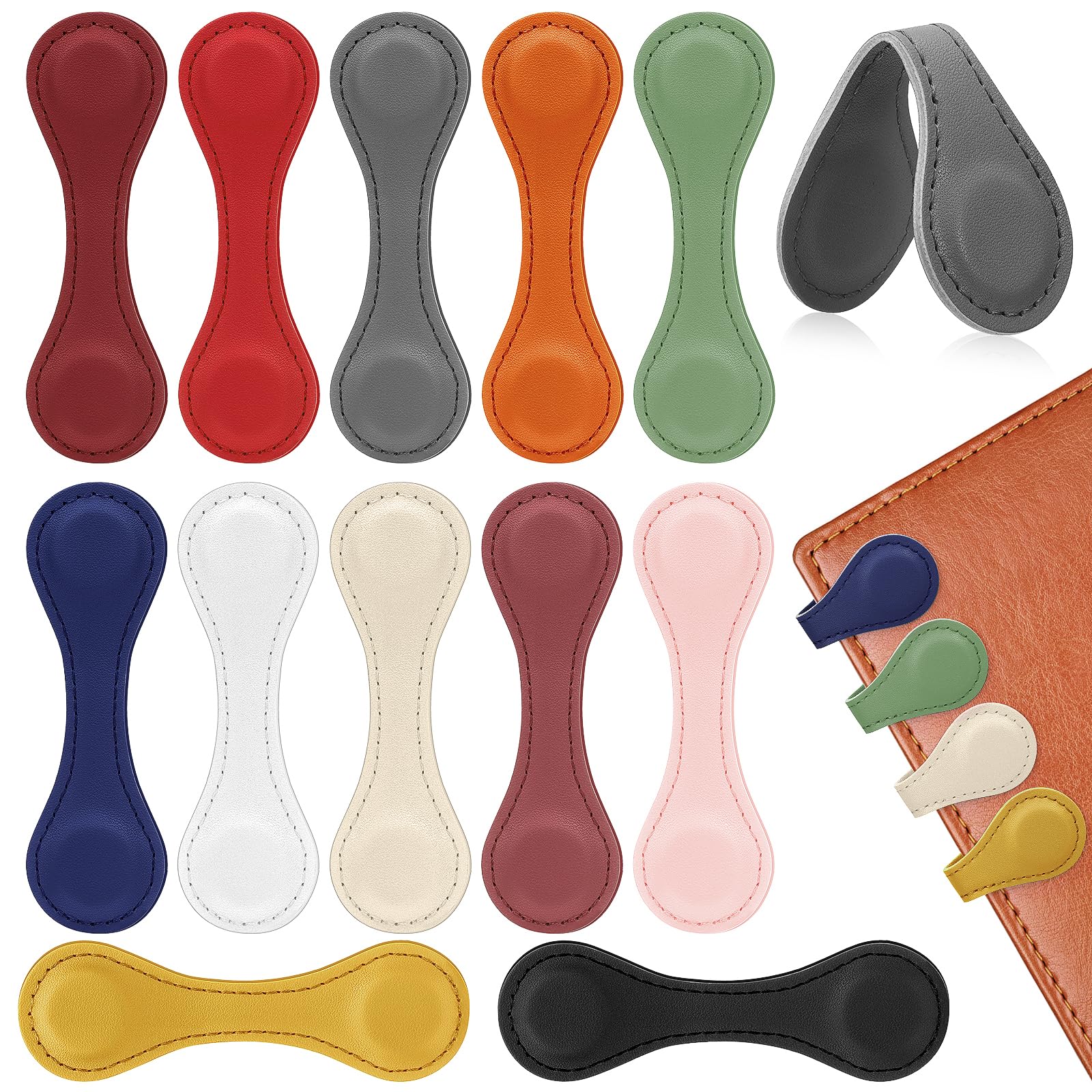 5pcs Magnetic Clip Sleeve Magn - Bookmark Magnetic Clip のレビューと価格
