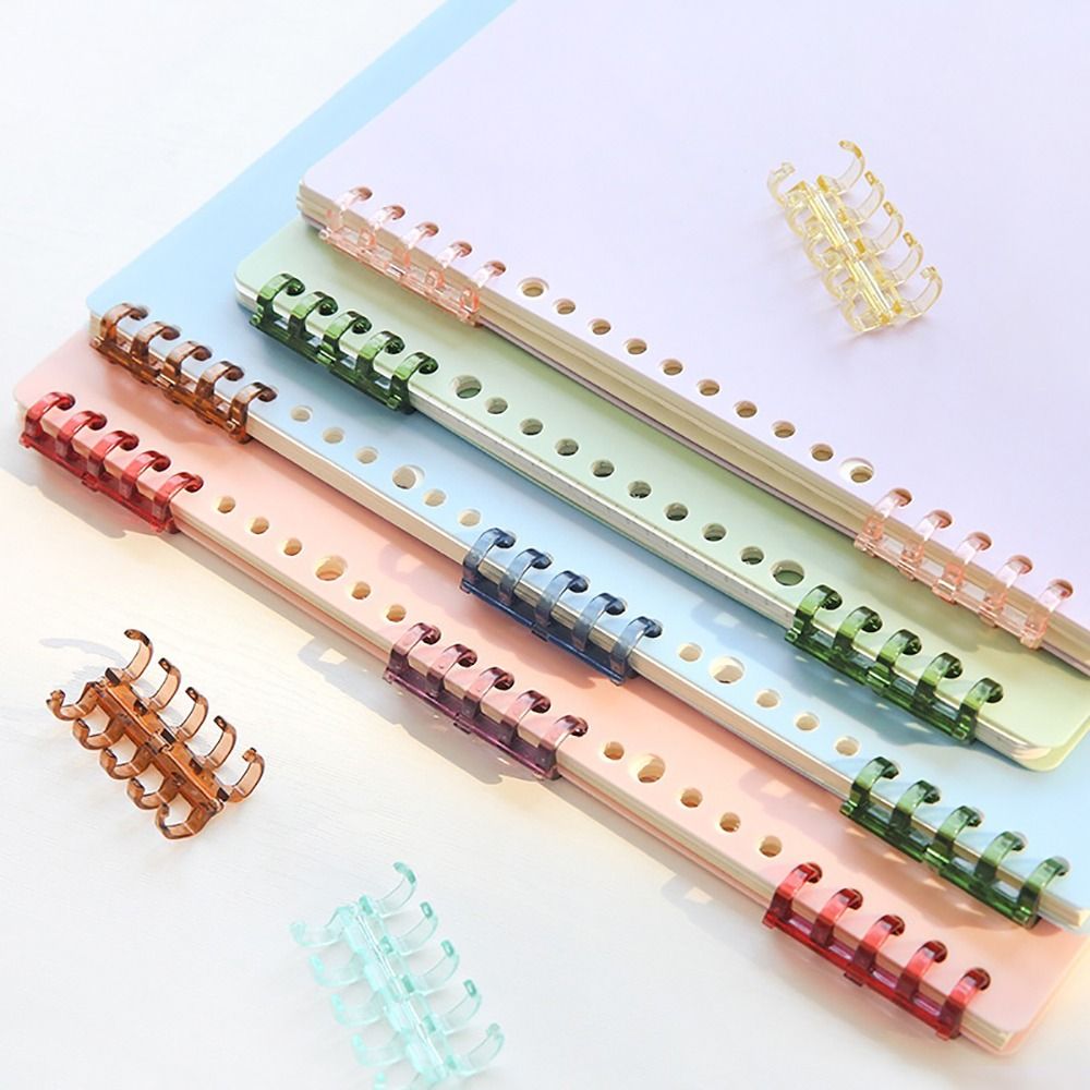 10Pcs Binding Spines Snap Spli - Binding Comb Plastic のレビューと価格