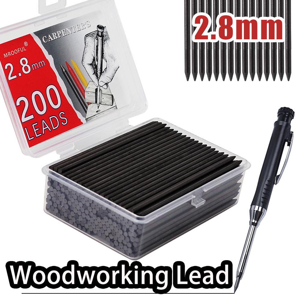 Large Capacity 2.8mm Woodworki - Mechanical Pencil Lead のレビューと価格