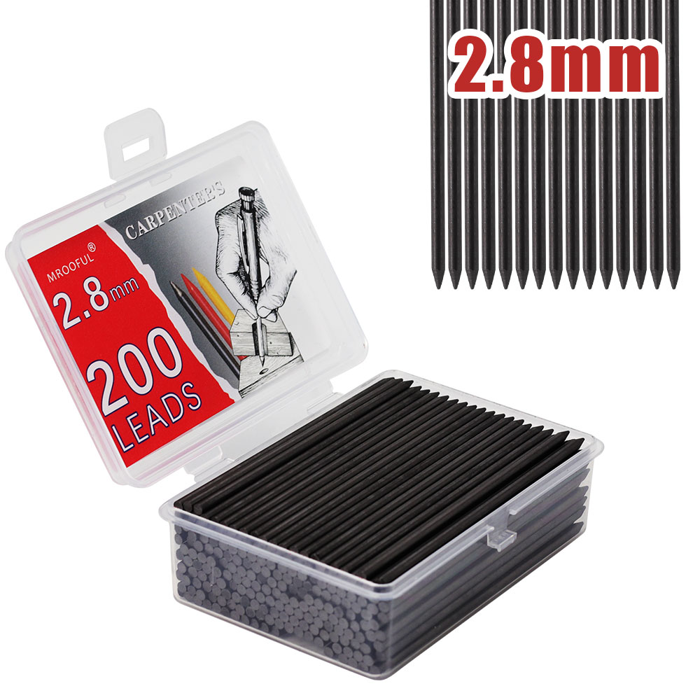 Large Capacity 2.8mm Woodworki - Mechanical Pencil Lead のレビューと価格
