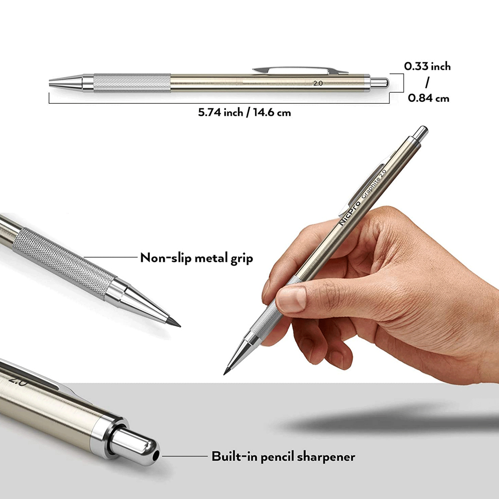 2.0mm 2B Mechanical Pencils Au - Ideal Stationery & Office Supply のレビューと価格