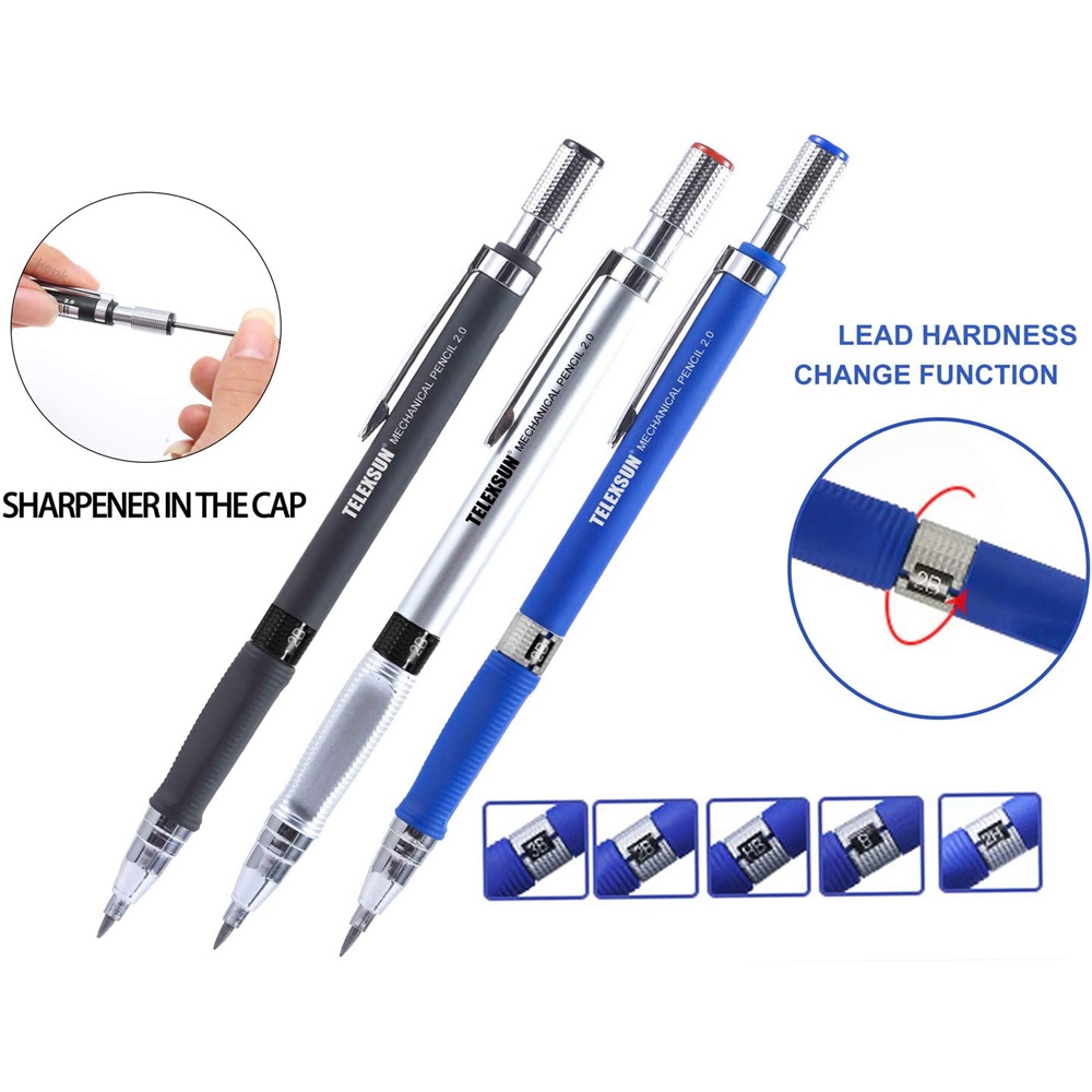 2.0mm 2B Mechanical Pencils Au - Ideal Stationery & Office Supply のレビューと価格
